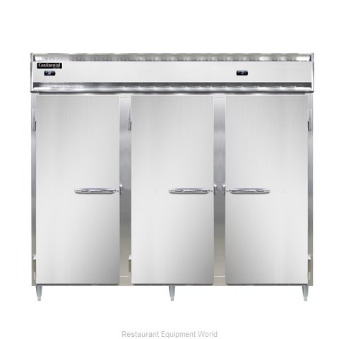 Continental Refrigerator DL3RFFES Refrigerator Freezer, Reach-In