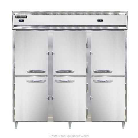 Continental Refrigerator DL3RRF-HD Refrigerator Freezer, Reach-In