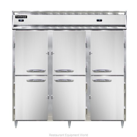 Continental Refrigerator DL3RRF-PT-HD Refrigerator Freezer, Pass-Thru