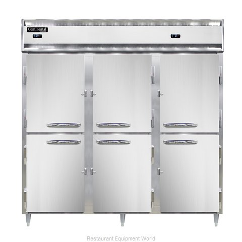 Continental Refrigerator DL3RRF-SA-HD Refrigerator Freezer, Reach-In