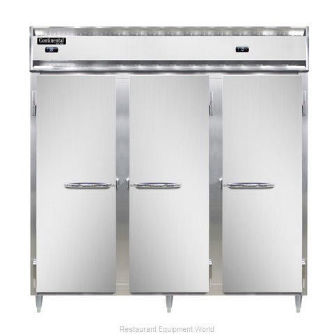 Continental Refrigerator DL3RRF-SA Refrigerator Freezer, Reach-In