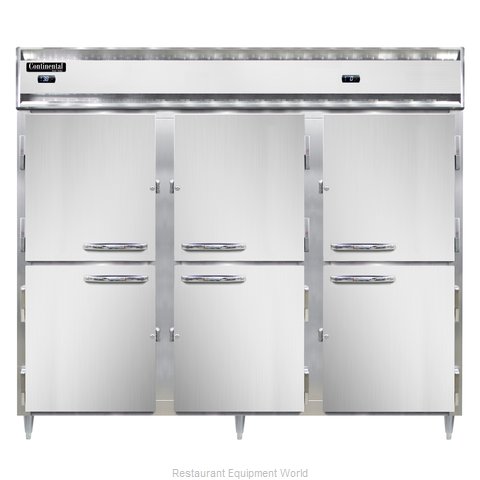 Continental Refrigerator DL3RRFE-PT-HD Refrigerator Freezer, Pass-Thru