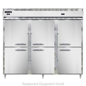 Continental Refrigerator DL3RRFE-SA-PT-HD Refrigerator Freezer, Pass-Thru