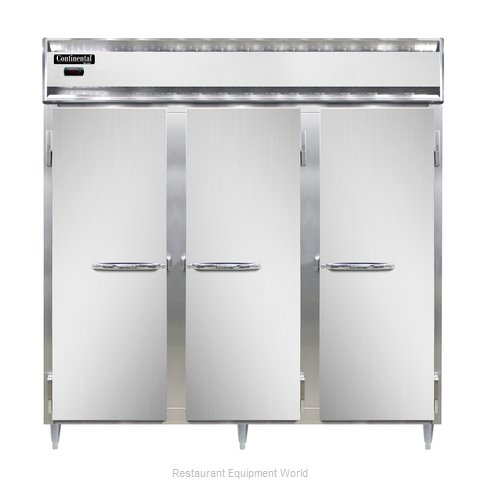 Continental Refrigerator DL3W-SA Heated Cabinet, Reach-In