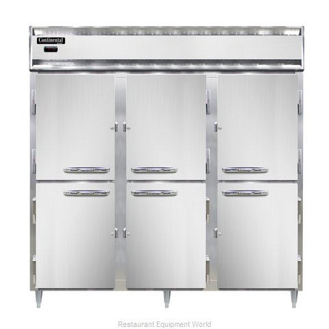 Continental Refrigerator DL3W-SS-PT-HD Heated Cabinet, Pass-Thru