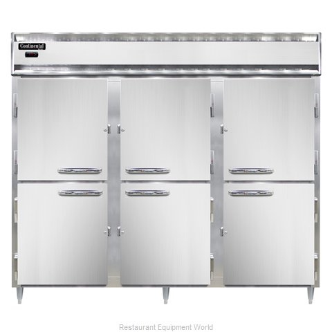 Continental Refrigerator DL3WE-SS-HD Heated Cabinet, Reach-In