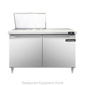 Continental Refrigerator DL48-12M Refrigerated Counter, Mega Top Sandwich / Sala