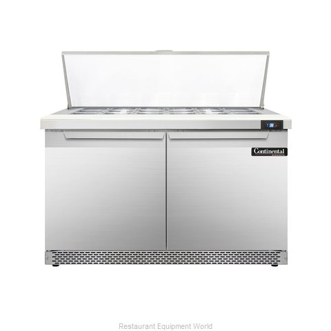 Continental Refrigerator DL48-18M-FB Refrigerated Counter, Mega Top Sandwich / S