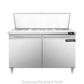 Continental Refrigerator DL48-18M Refrigerated Counter, Mega Top Sandwich / Sala