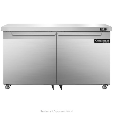 Continental Refrigerator DL48-SS-U Refrigerator, Undercounter, Reach-In