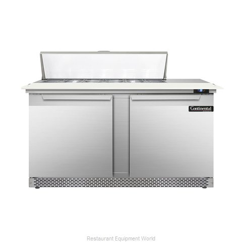 Continental Refrigerator DL60-12C-FB Refrigerated Counter, Sandwich / Salad Top