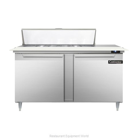 Continental Refrigerator DL60-12C Refrigerated Counter, Sandwich / Salad Top