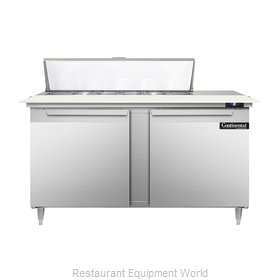 Continental Refrigerator DL60-12C Refrigerated Counter, Sandwich / Salad Top