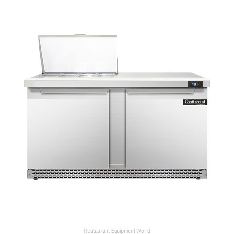 Continental Refrigerator DL60-12M-FB Refrigerated Counter, Mega Top Sandwich / S