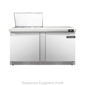 Continental Refrigerator DL60-12M-FB Refrigerated Counter, Mega Top Sandwich / S