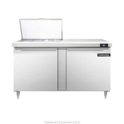 Continental Refrigerator DL60-12M Refrigerated Counter, Mega Top Sandwich / Sala