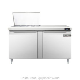 Continental Refrigerator DL60-12M Refrigerated Counter, Mega Top Sandwich / Sala