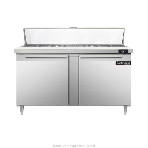 Continental Refrigerator DL60-16 Refrigerated Counter, Sandwich / Salad Top