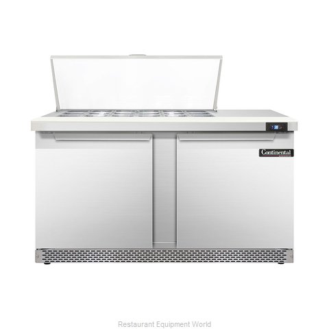 Continental Refrigerator DL60-18M-FB Refrigerated Counter, Mega Top Sandwich / S