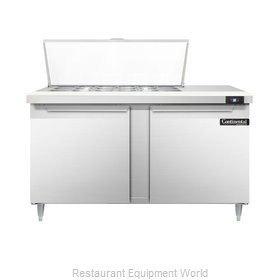 Continental Refrigerator DL60-18M Refrigerated Counter, Mega Top Sandwich / Sala