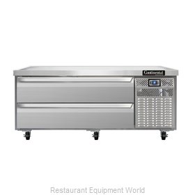 Continental Refrigerator DL60G Equipment Stand, Refrigerated Base