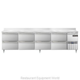 Continental Refrigerator DLRA118-SS-BS-D Refrigerated Counter, Work Top