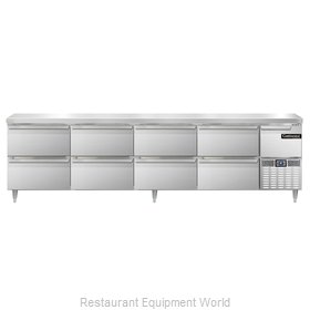 Continental Refrigerator DLRA118-SS-D Refrigerated Counter, Work Top