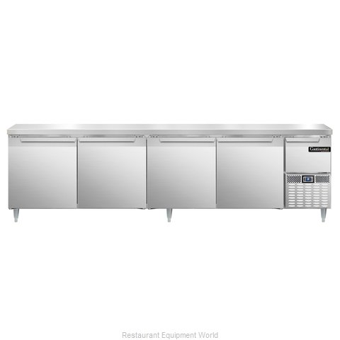 Continental Refrigerator DLRA118-SS Refrigerated Counter, Work Top