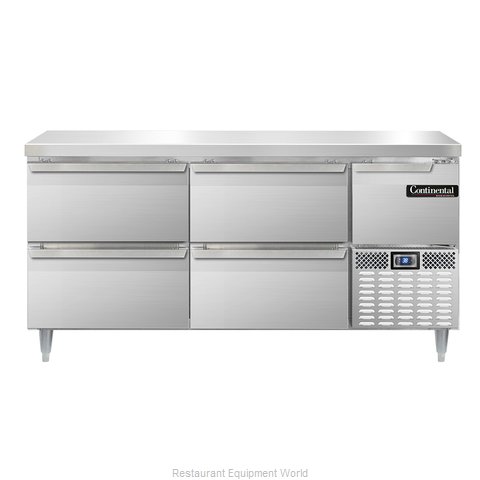 Continental Refrigerator DLRA68-SS-F Refrigerator, Fish / Poultry File