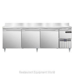 Continental Refrigerator DLRA93-SS-BS Refrigerated Counter, Work Top