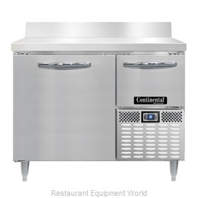 Continental Refrigerator DRA43NSSBS Refrigerated Counter, Work Top