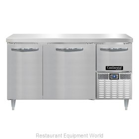 Continental Refrigerator DRA60NSS Refrigerated Counter, Work Top