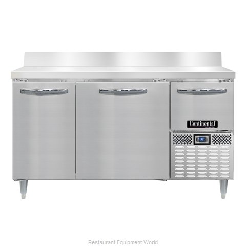 Continental Refrigerator DRA60NSSBS Refrigerated Counter, Work Top