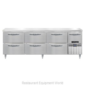 Continental Refrigerator DRA93NSS-D Refrigerated Counter, Work Top