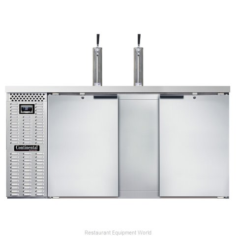 Continental Refrigerator KC69NSS Draft Beer Cooler