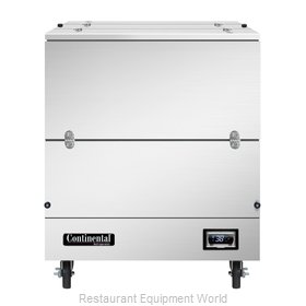 Continental Refrigerator MC3-SS-DCW Milk Cooler / Station