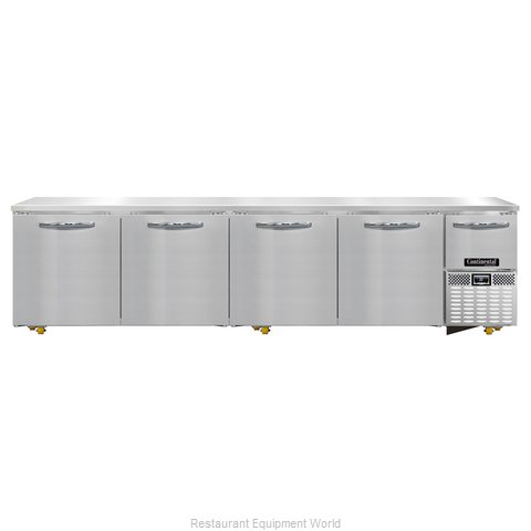 Continental Refrigerator RA118N-U Refrigerator, Undercounter, Reach-In