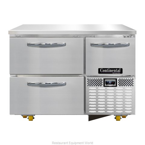 Continental Refrigerator RA43N-U-D Refrigerator, Undercounter, Reach-In