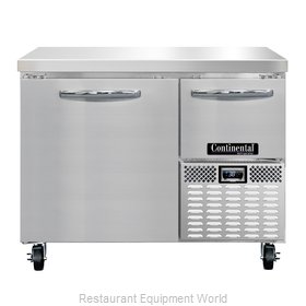 Continental Refrigerator RA43N Refrigerated Counter, Work Top