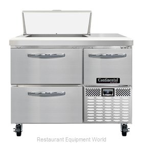 Continental Refrigerator RA43N6-D Refrigerated Counter, Sandwich / Salad Unit