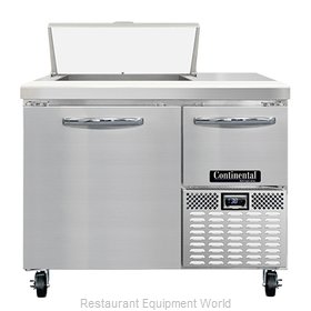 Continental Refrigerator RA43N6 Refrigerated Counter, Sandwich / Salad Unit