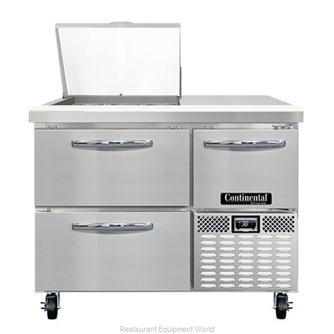 Continental Refrigerator RA43N9M-D Refrigerated Counter, Mega Top Sandwich / Sal