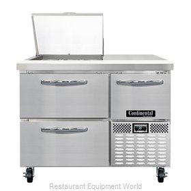 Continental Refrigerator RA43N9M-D Refrigerated Counter, Mega Top Sandwich / Sal