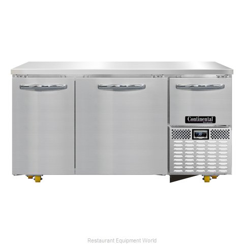 Continental Refrigerator RA60N-U Refrigerator, Undercounter, Reach-In (Magnified)
