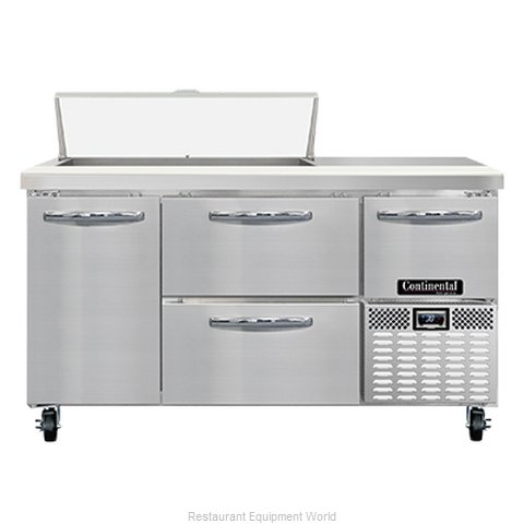 Continental Refrigerator RA60N10-D Refrigerated Counter, Sandwich / Salad Unit