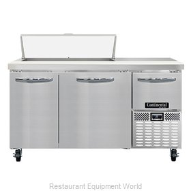 Continental Refrigerator RA60N10 Refrigerated Counter, Sandwich / Salad Unit