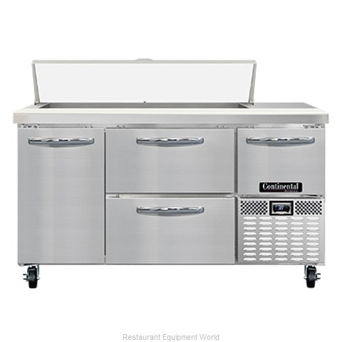 Continental Refrigerator RA60N12-D Refrigerated Counter, Sandwich / Salad Unit