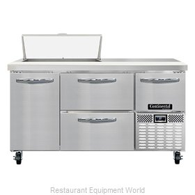 Continental Refrigerator RA60N8-D Refrigerated Counter, Sandwich / Salad Unit