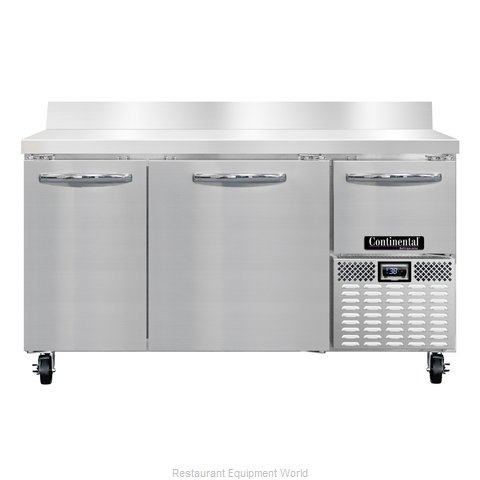 Continental Refrigerator RA60NBS Refrigerated Counter, Work Top (Magnified)