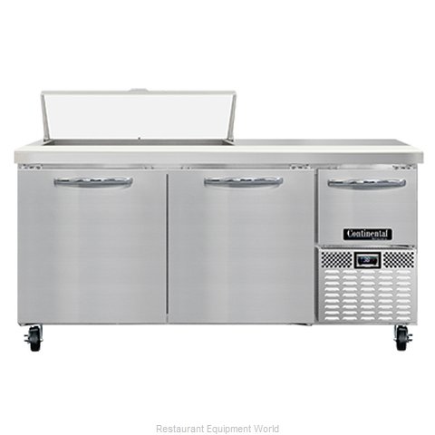Continental Refrigerator RA68N10 Refrigerated Counter, Sandwich / Salad Unit (Magnified)
